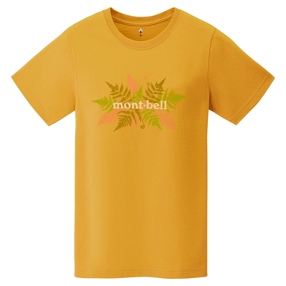 日本mont-bell: 純棉 Pear Skin Cotton T Women's Ferns