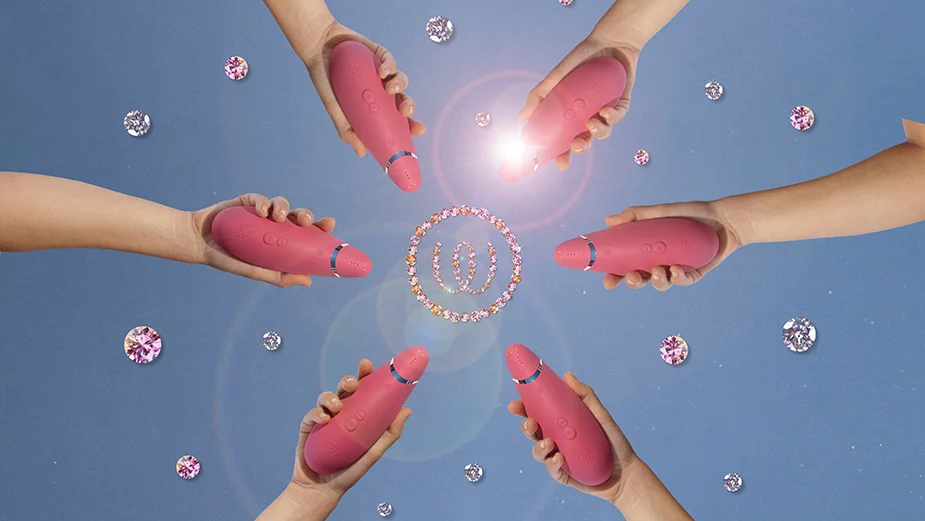 Womanizer Premium 2 陰蒂吸啜器 莓紅色