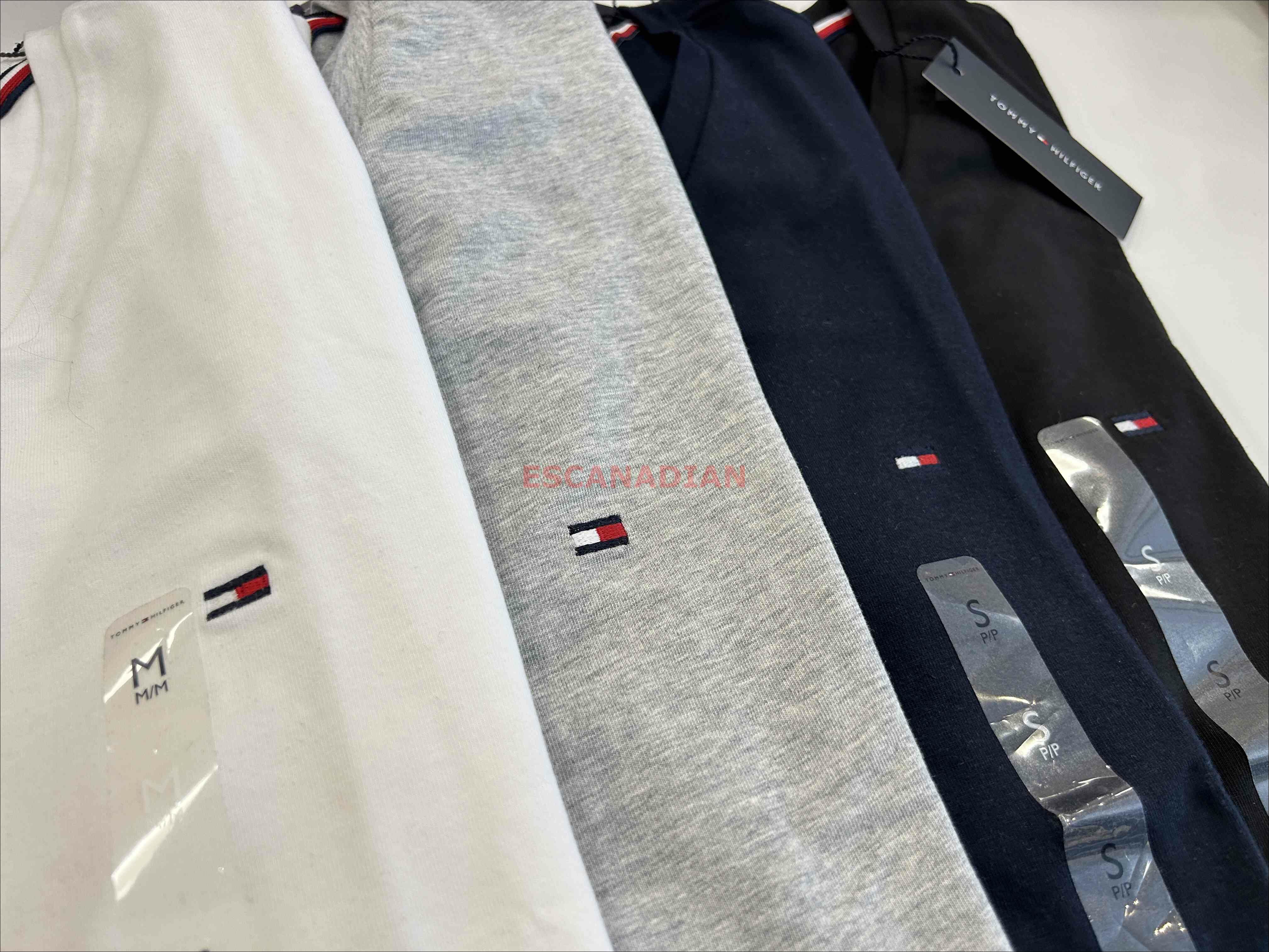 TOMMY 男大人 彈性合身版(Slim fit) 萊卡材質 小LOGO V領 短TEE (6色)