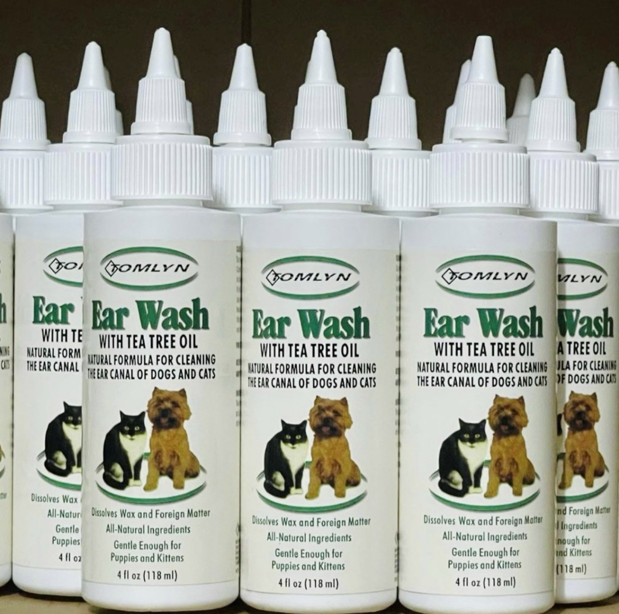 TOMLYN Ear Cleaner 茶機油防炎洗耳水-118ml/ 475ml（貓狗適用）