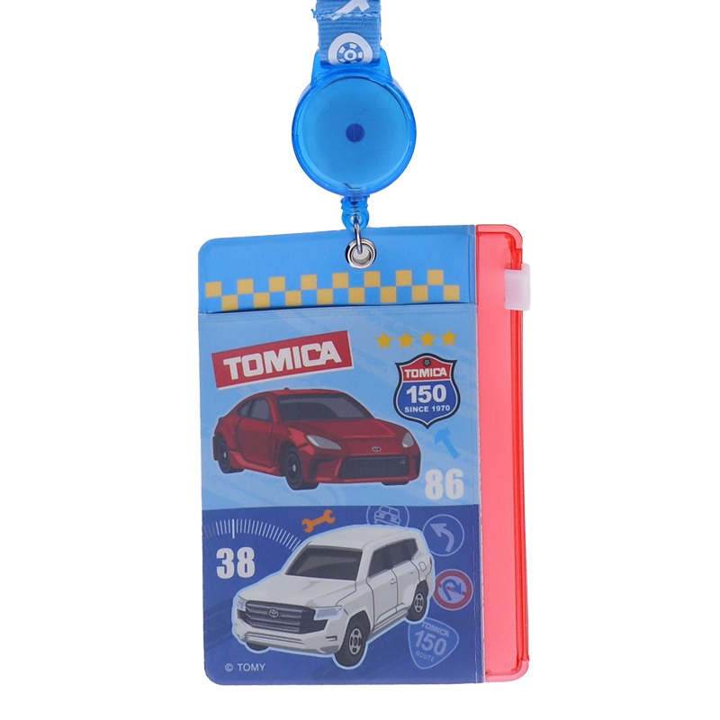 Tomica PVC証件套連可伸縮頸繩  TM-8309-1