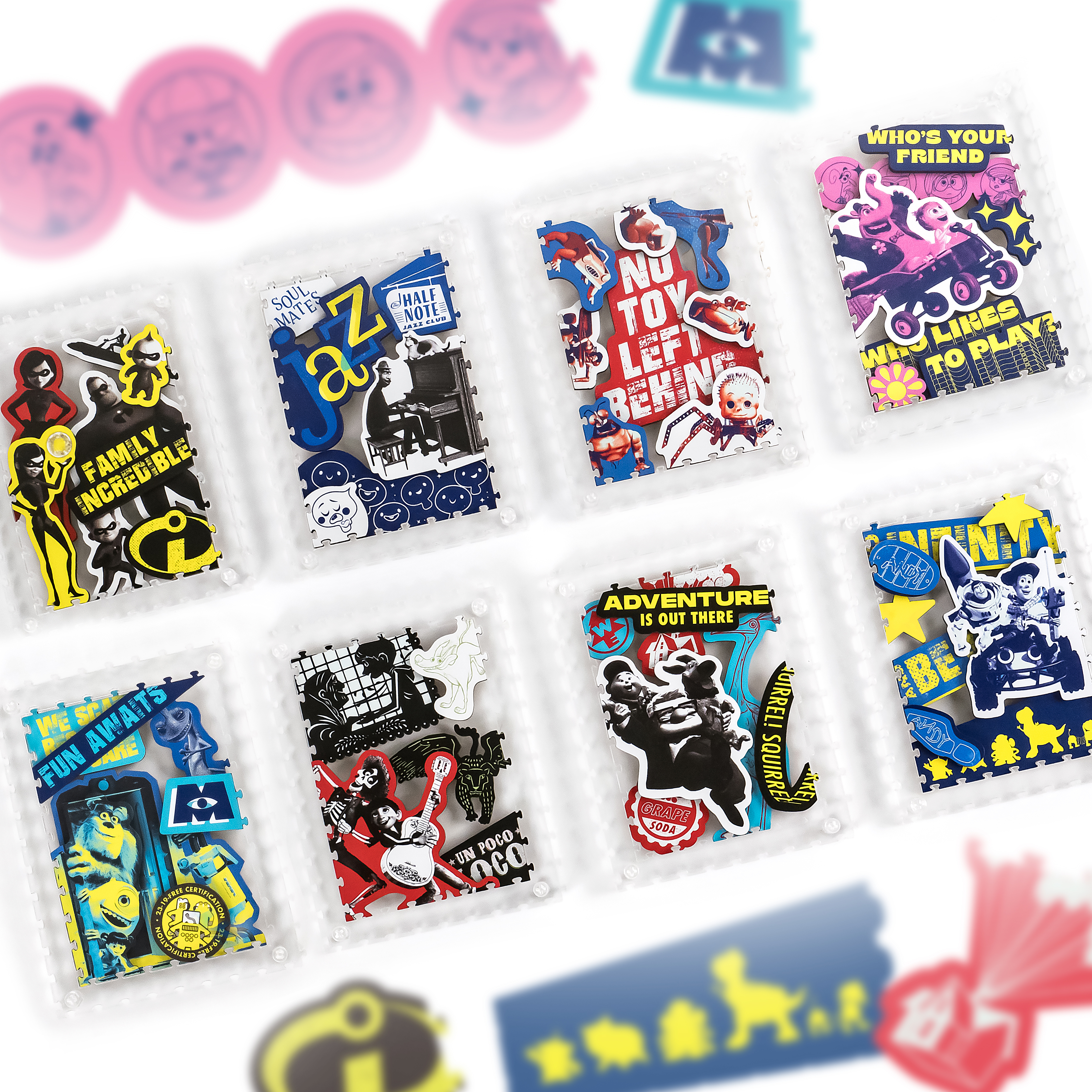 搖滾皮克斯美好時光拼圖