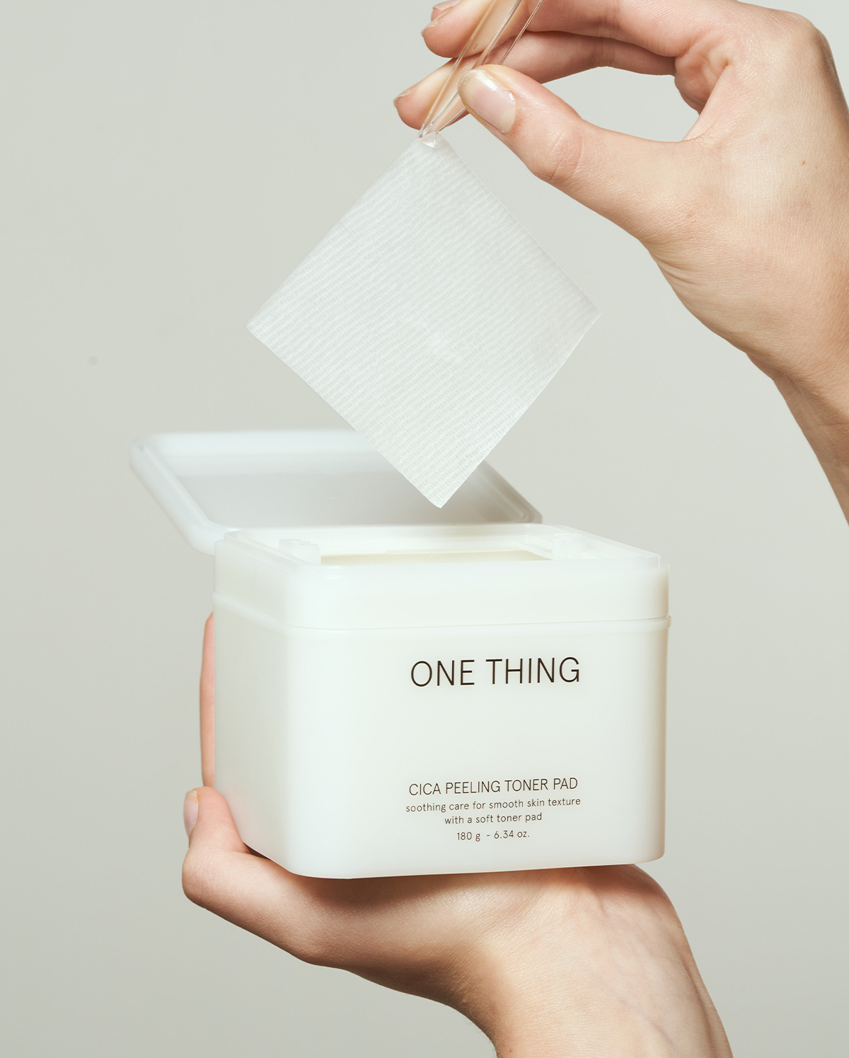 ONE THING 積雪草去角質棉片