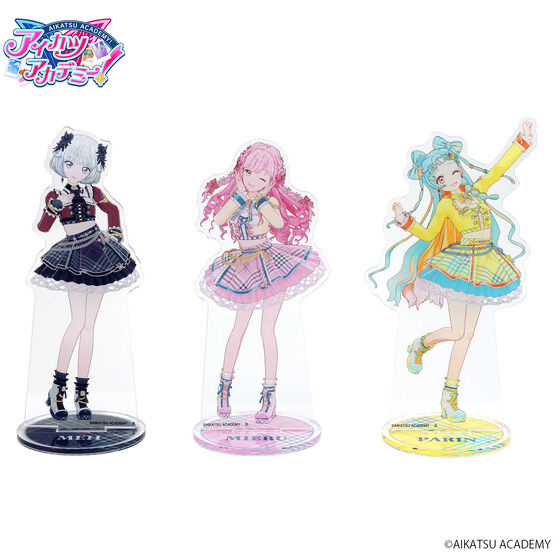 215359 Pbandai 預訂2024/9月 アイカツアカデミー！アクリルスタンド スクールドレスver.