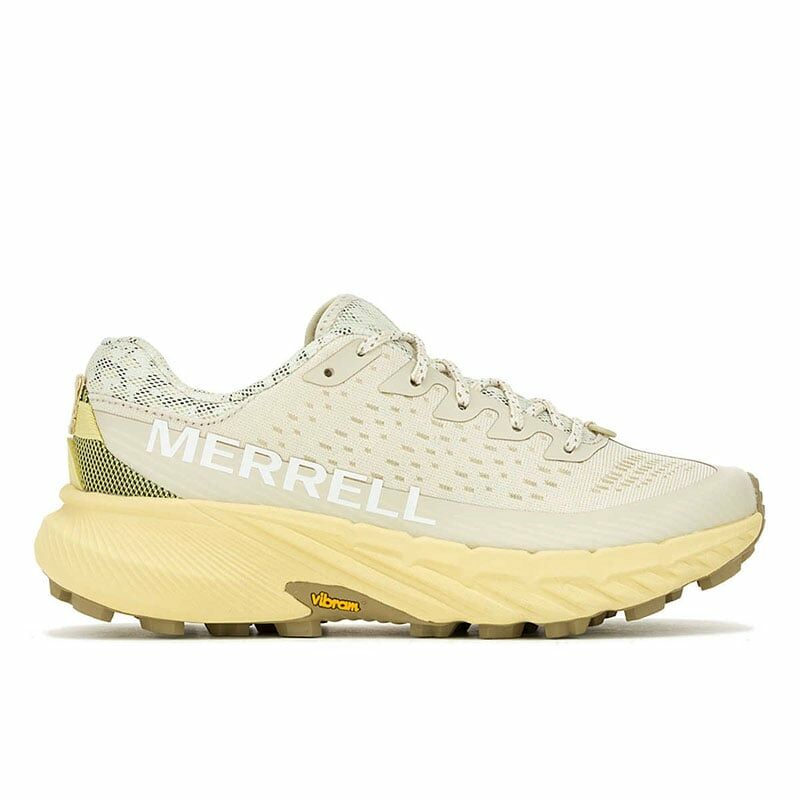 【MERRELL】AGILITY PEAK 5 輕量戶外越野運動鞋 奶油黃 女/ML068260