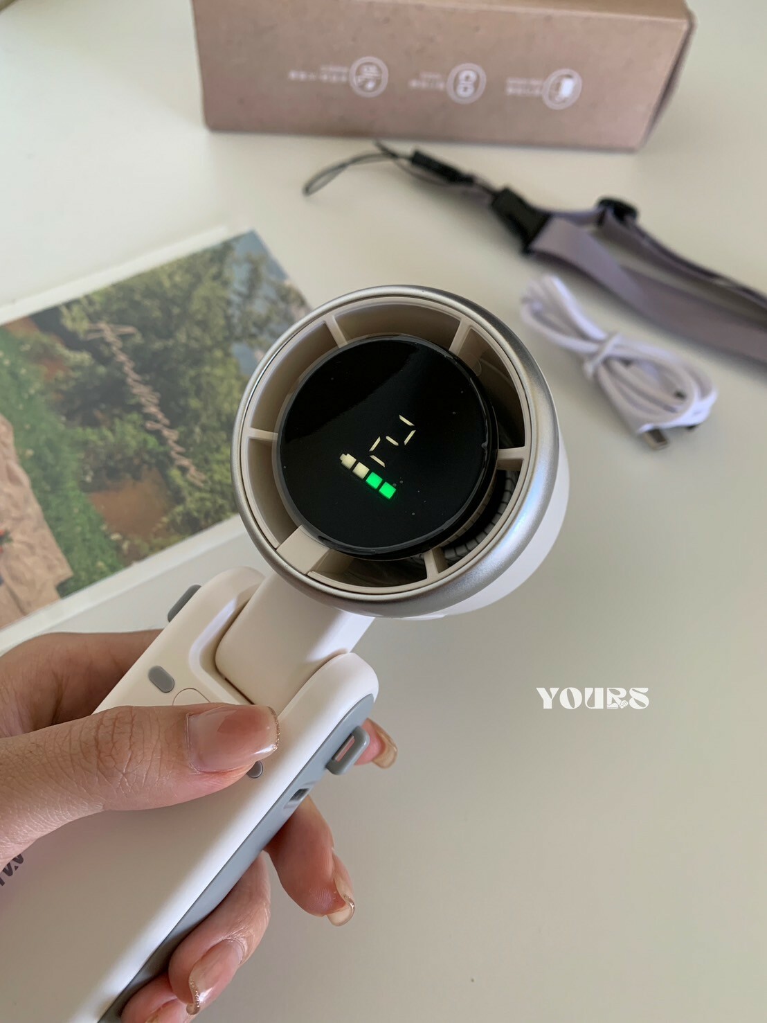 MUNICHI 小旋風勁速摺疊渦輪風扇