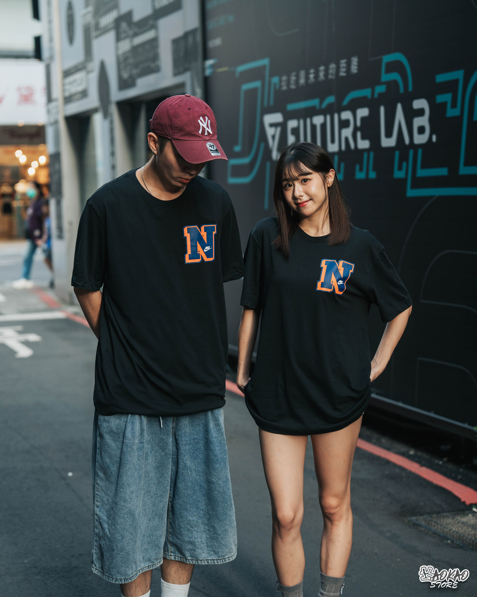 Nike 左胸LOGO 針織字母印花運動短袖T恤【FV3773-010】【FV3773-133】