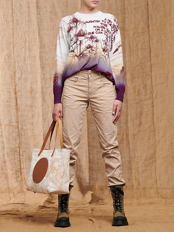 HIGH 後口袋造型褲