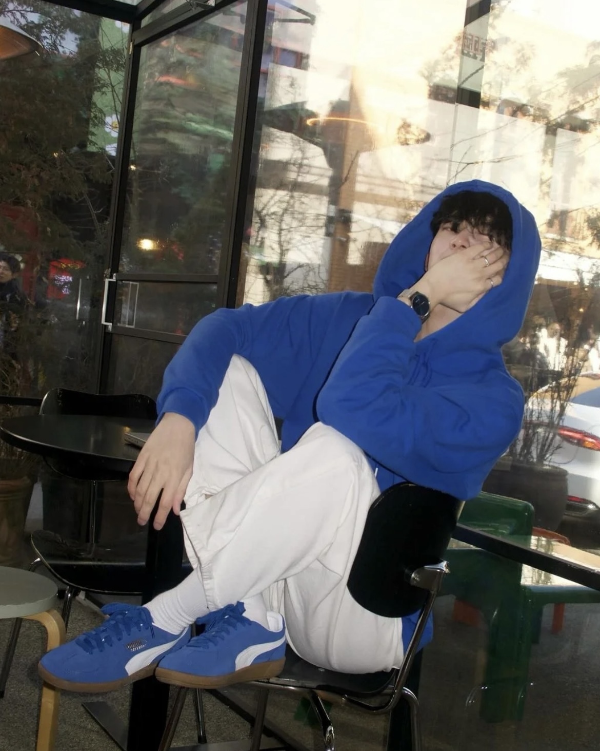 Puma Palermo Vintage Hyperlink Blue 德訓鞋 麂皮 焦糖底 克萊茵藍