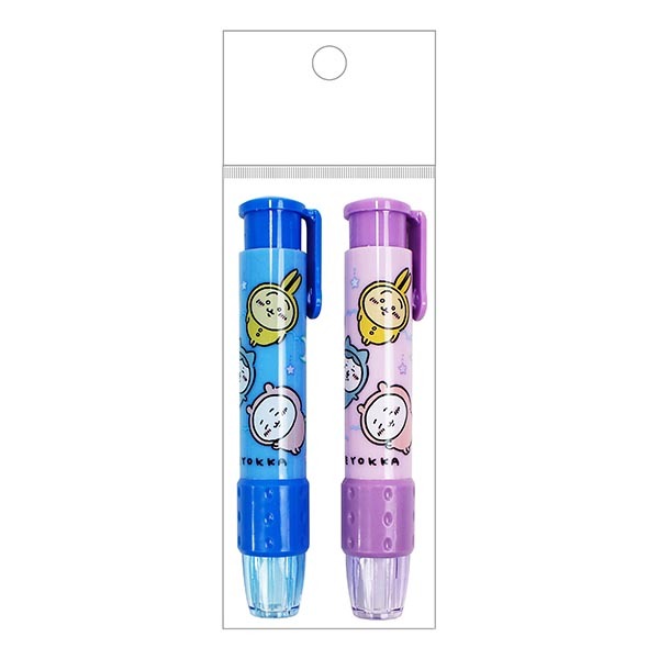 吉伊卡哇｜𝗖𝗵𝗶𝗶𝗸𝗮𝘄𝗮 按壓自動橡擦