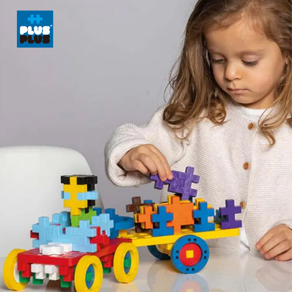 【++Plus-Plus 加加積木】大顆粒 學習創作130片