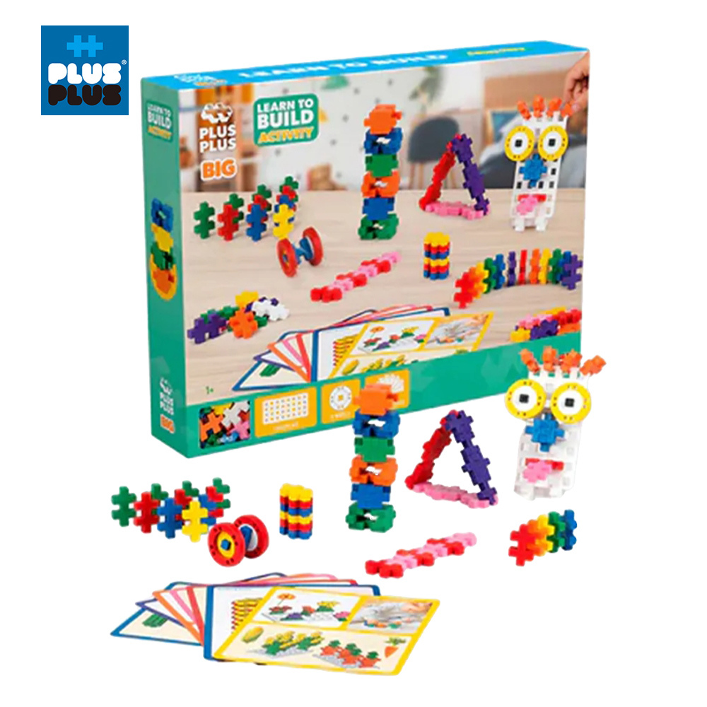 【++Plus-Plus 加加積木】大顆粒 學習創作130片