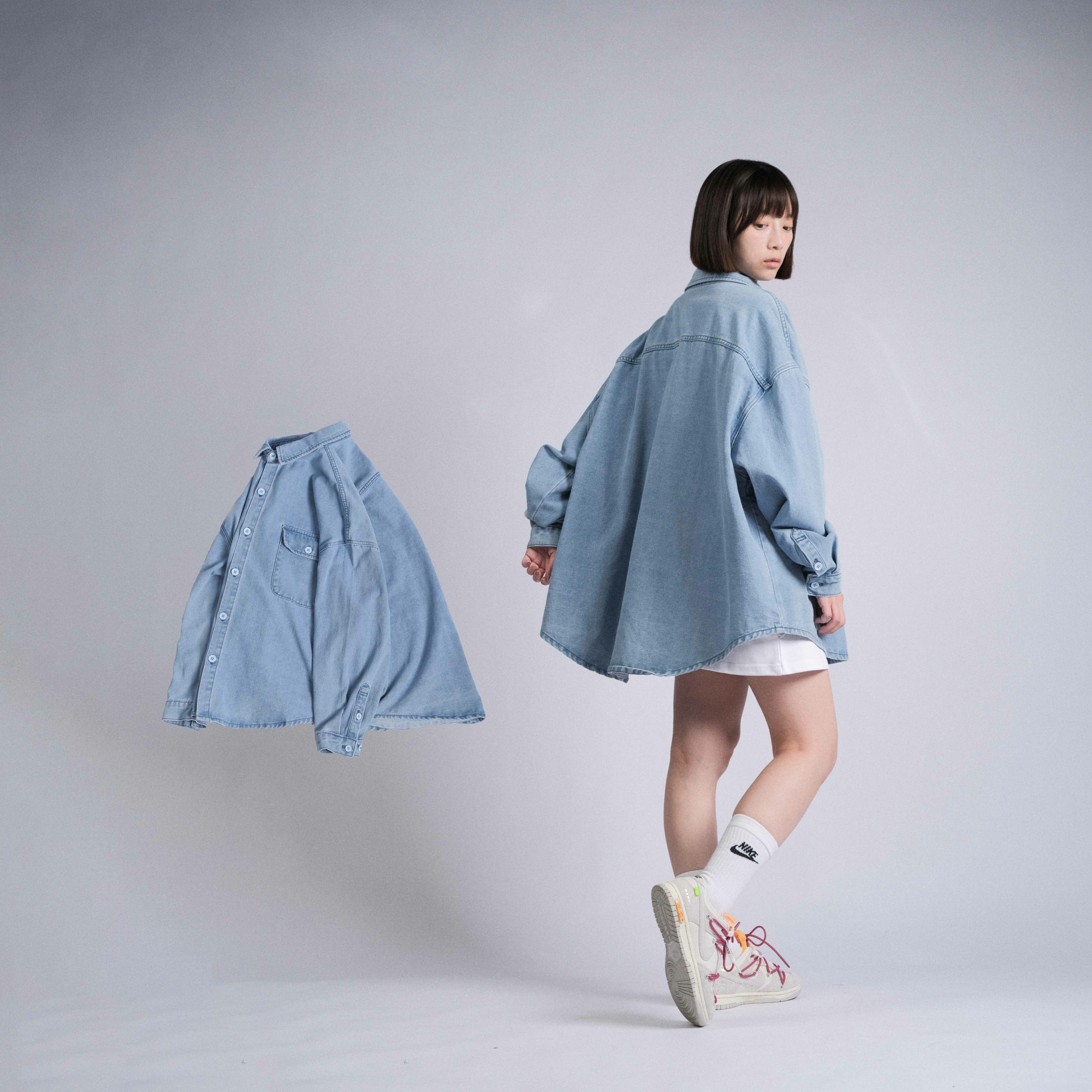 Vagary 外套 水洗牛仔 雙口袋 單穿