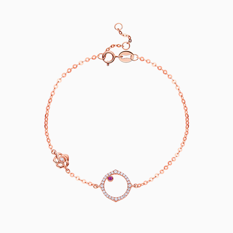 【星球玫瑰】鑽石手鍊