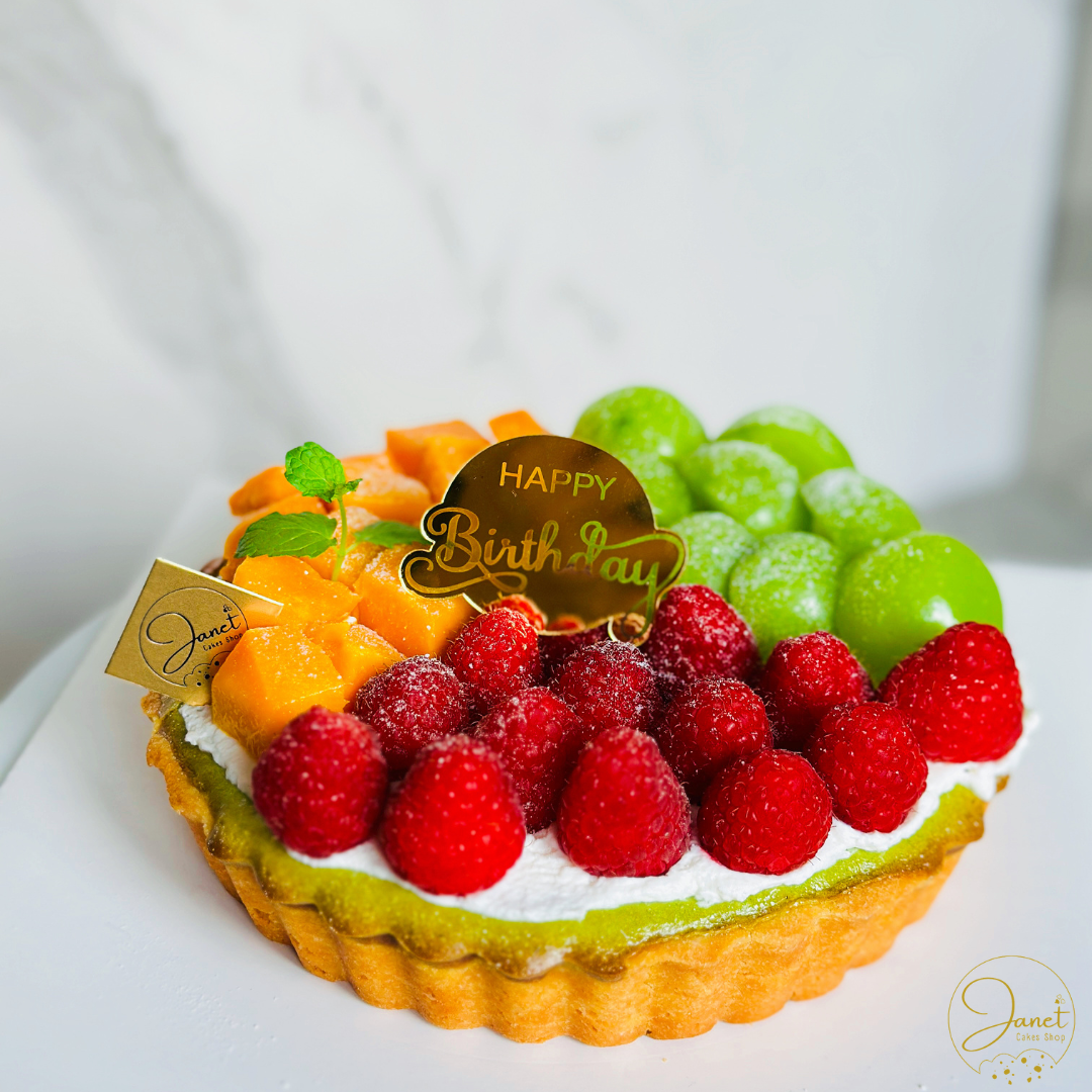 雜果開心果芝士撻