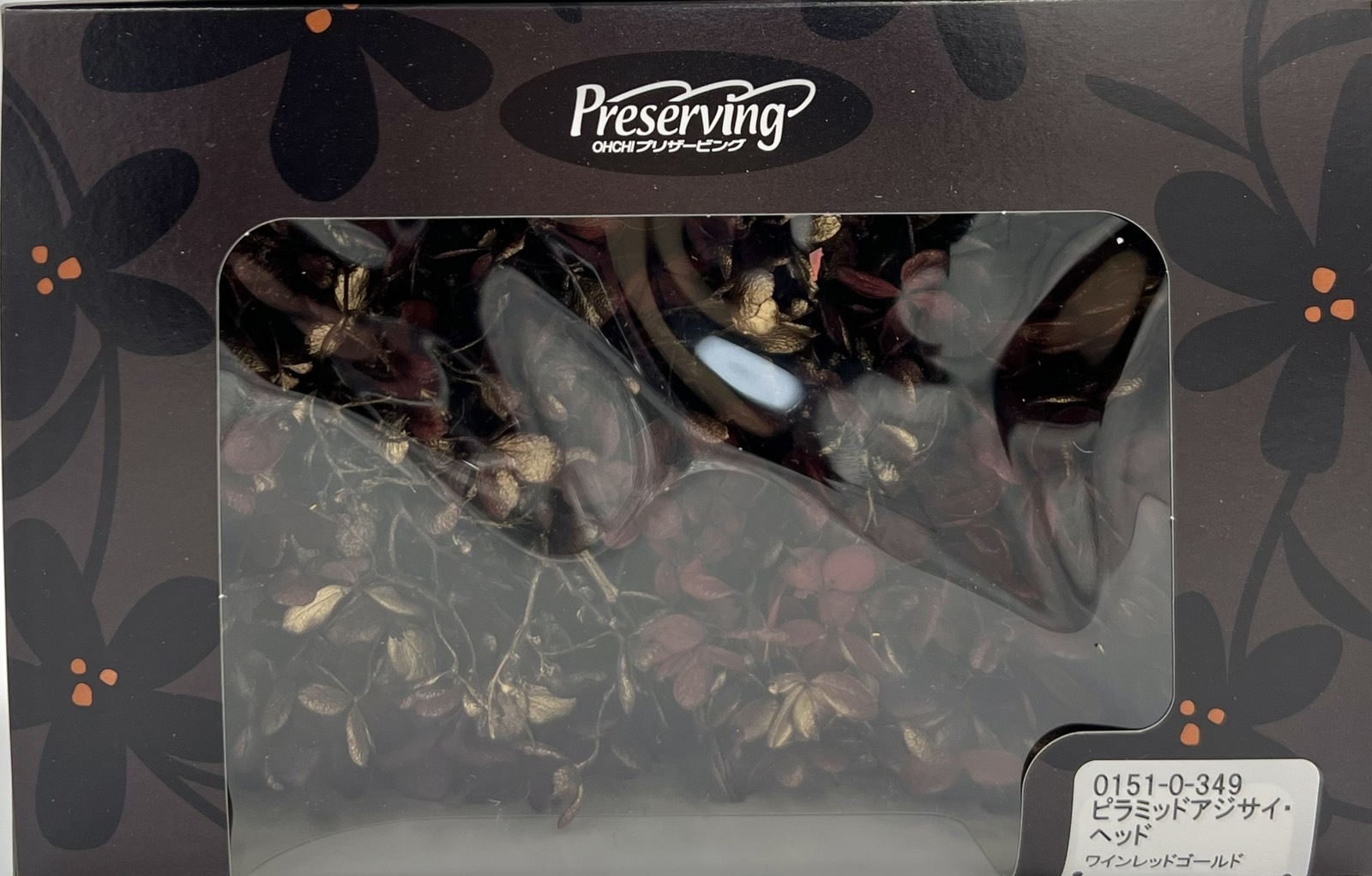 日本不凋鑲金中葉繡球01510-349