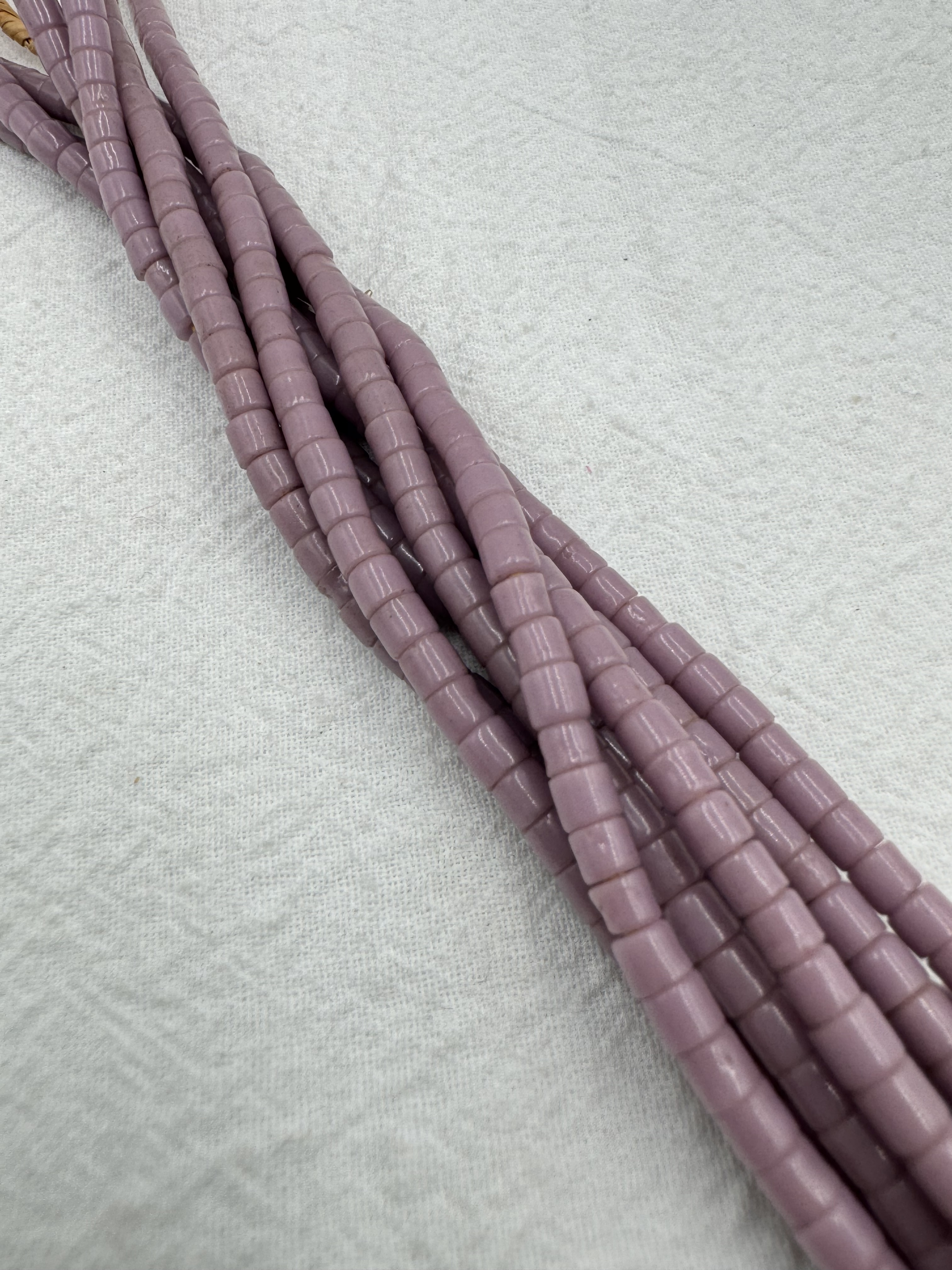 條-紫色管珠3.5*3.5mm總長50cm約142顆