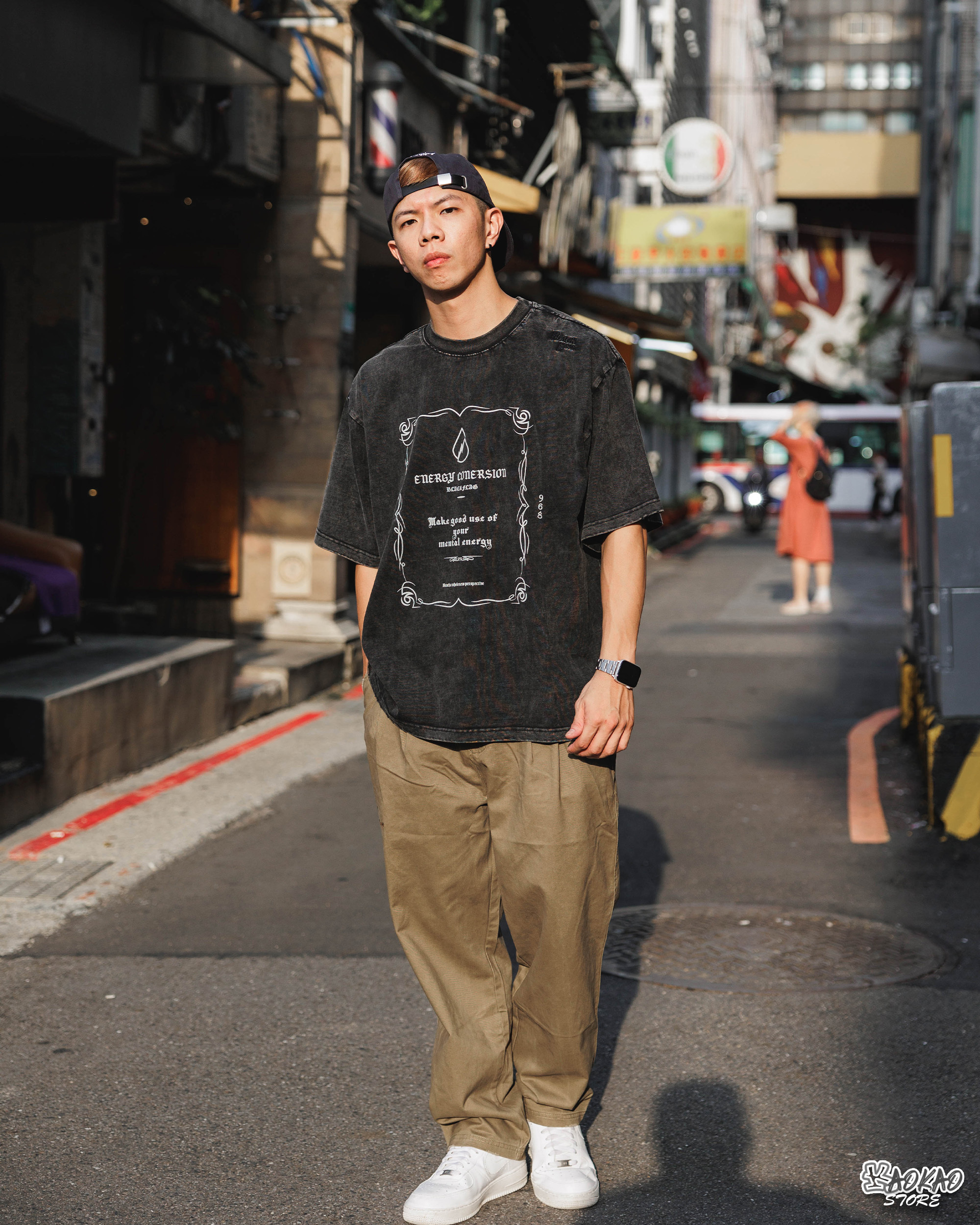 Black Flag Washed Black Pace Tee 水洗短TEE【JBF24T002】