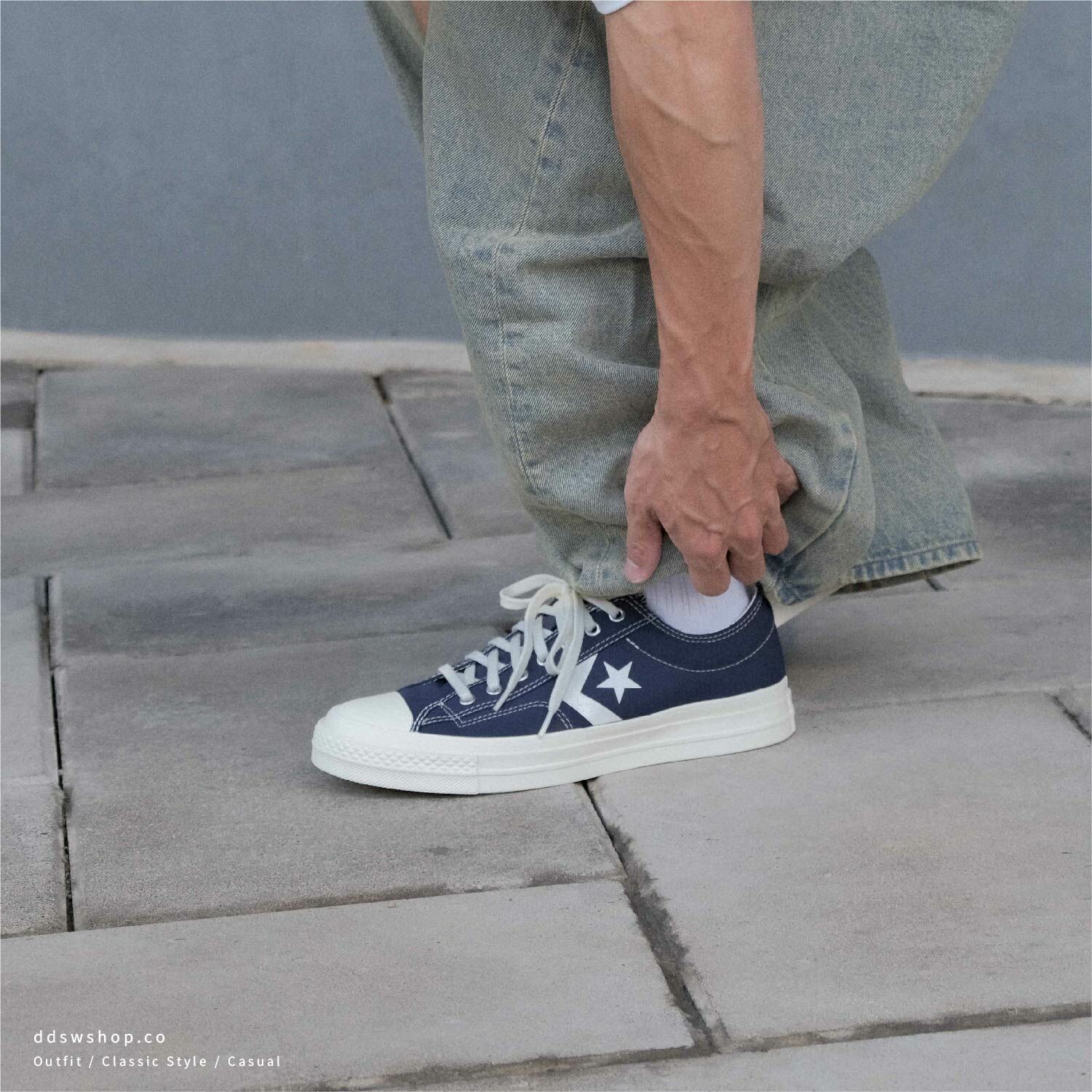 "調貨" Converse Star Player 76 復古 牛仔藍 A08540C