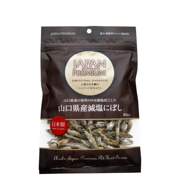 ASUKU 日本山口縣產 減鹽小雜魚乾 80g