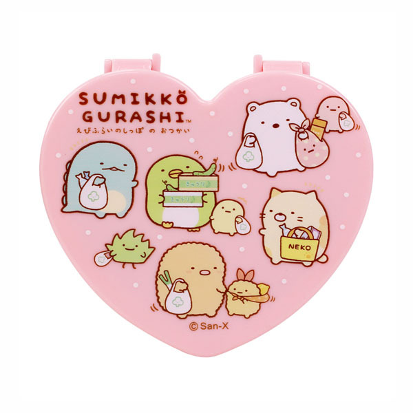 角落小夥伴｜𝗦𝘂𝗺𝗶𝗸𝗸𝗼 𝗚𝘂𝗿𝗮𝘀𝗵𝗶 愛心雙層收納盒