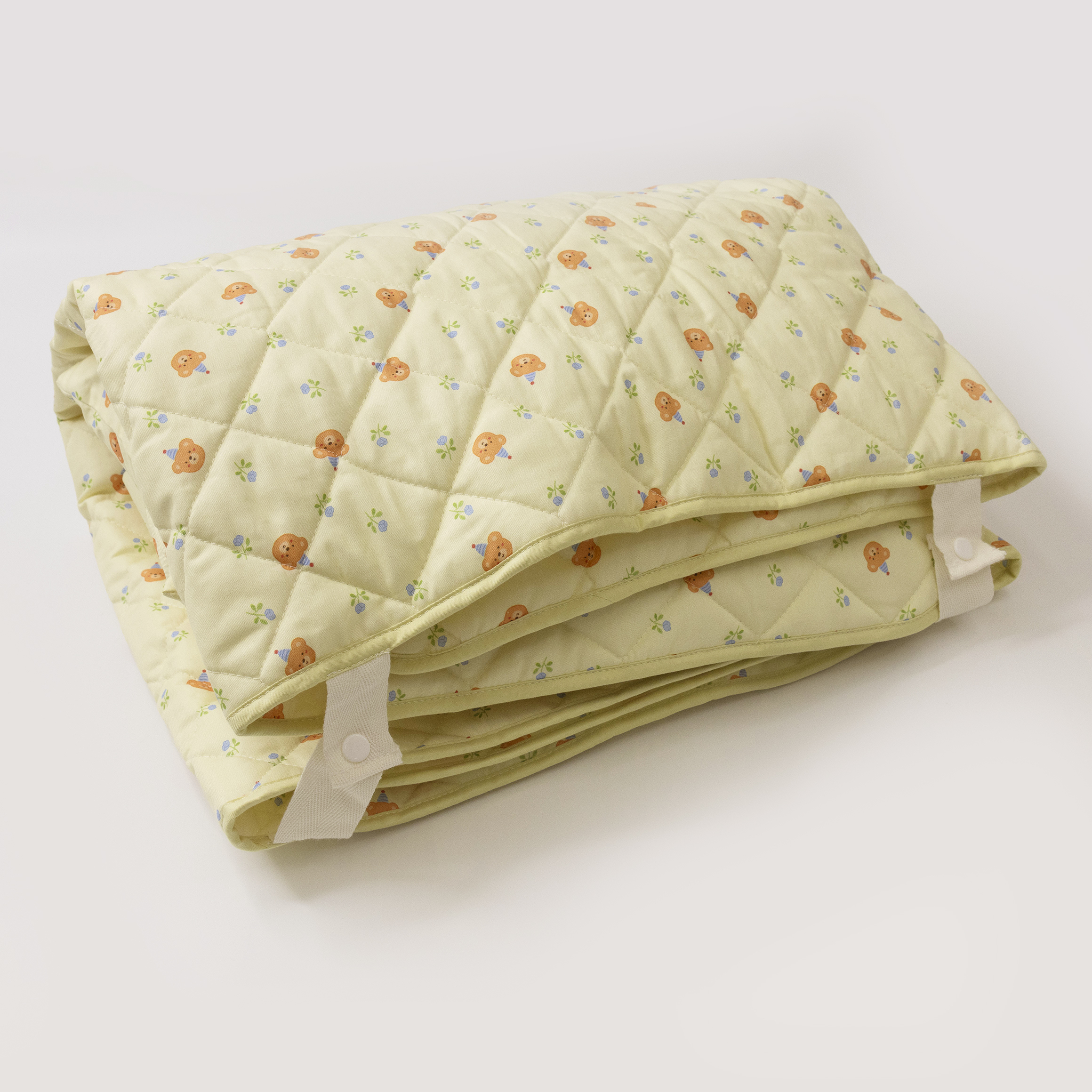 【JB0329】MIT花園小熊。石墨烯純棉四合一睡袋組