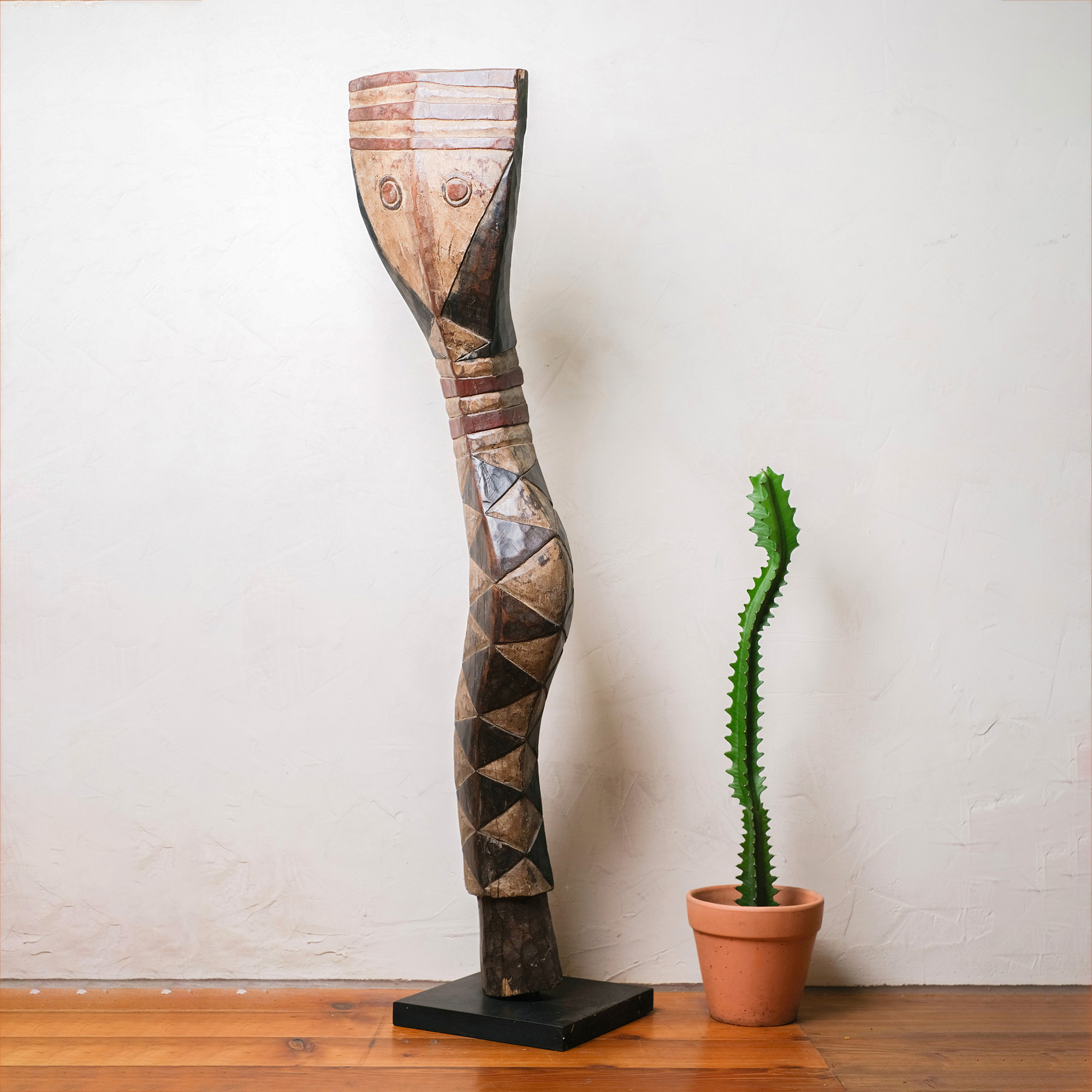 巴加蛇面具｜迦納