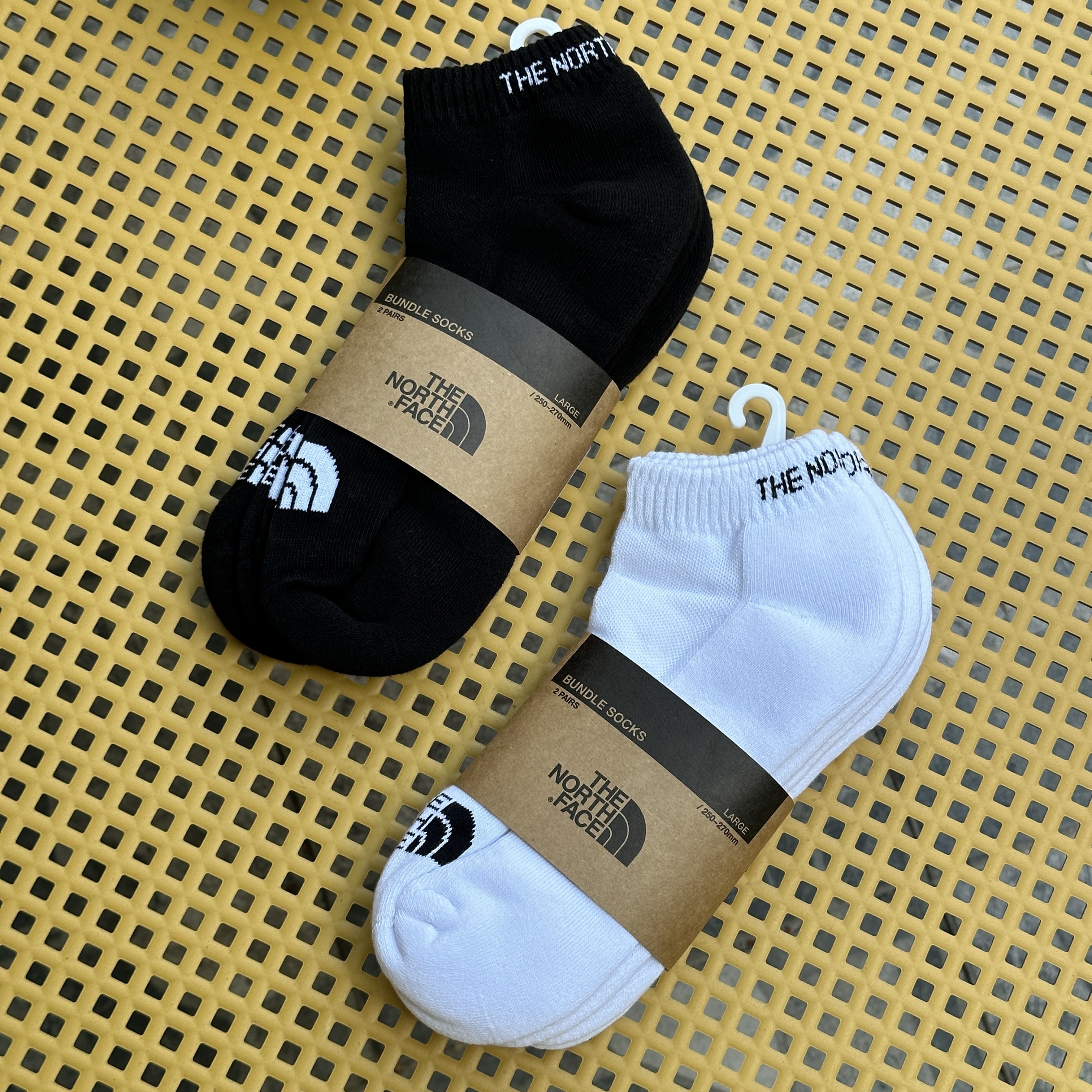 【現貨】The North Face LOW SOCKS SET 北臉船型低筒襪 2件組 NY4LQ01