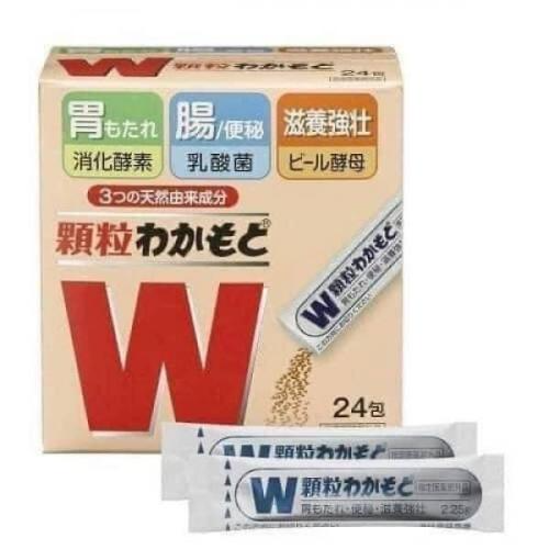 現貨｜日本 WAKAMOTO 若元錠 顆粒 24包 助消化整腸保健