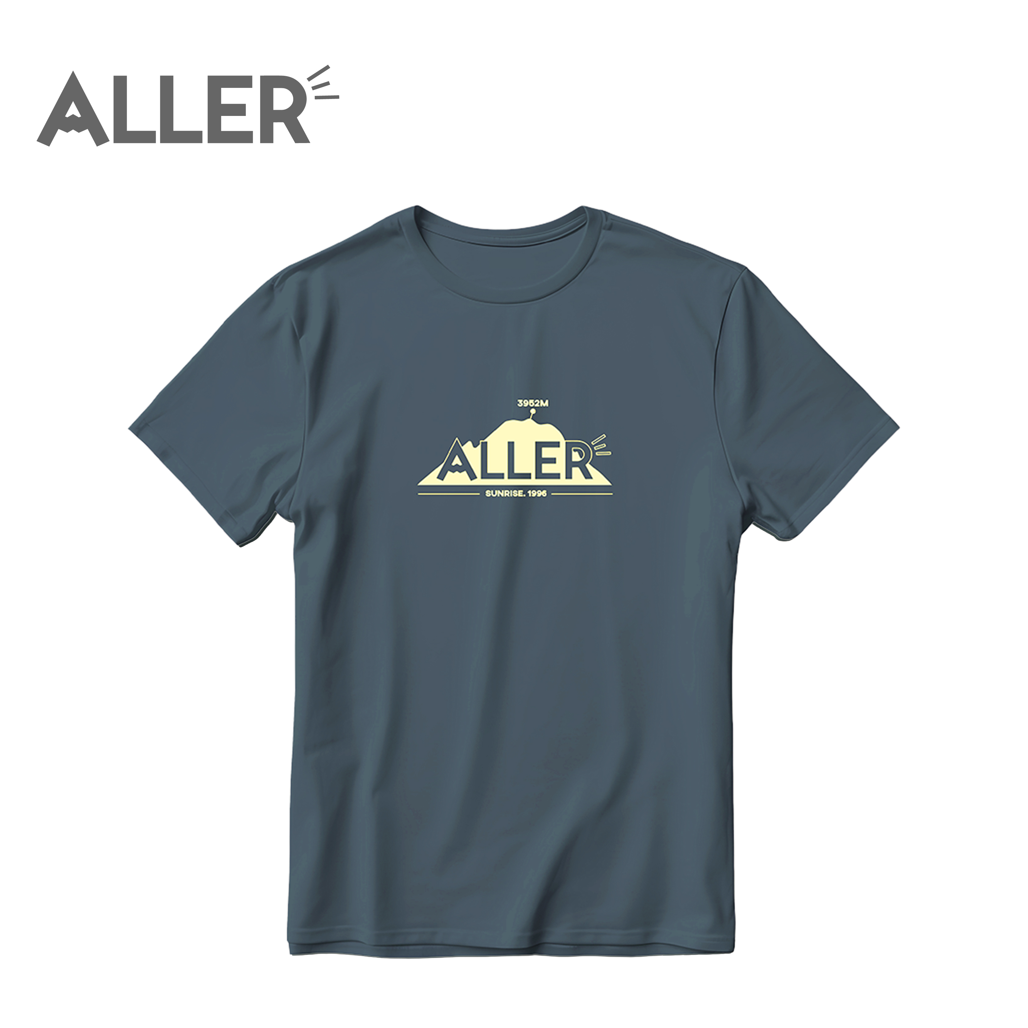 ALLER 3952M 玉山款 中性款 (2色) 排汗透氣/快乾/登山休閒 10AL11339