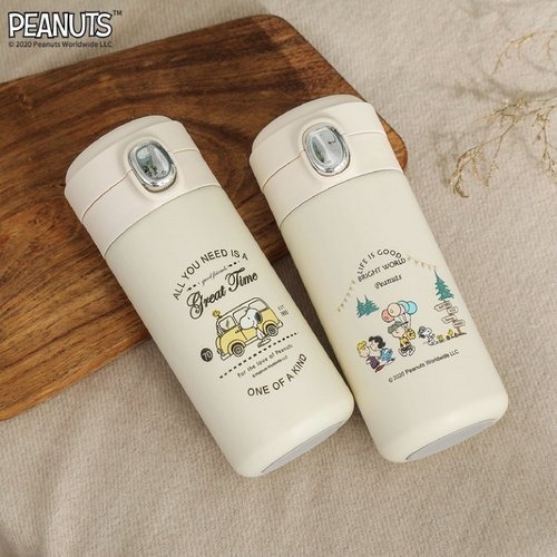 史努比｜𝗦𝗻𝗼𝗼𝗽𝘆 造型旅行隨身杯 304 不鏽鋼 食品級保溫杯