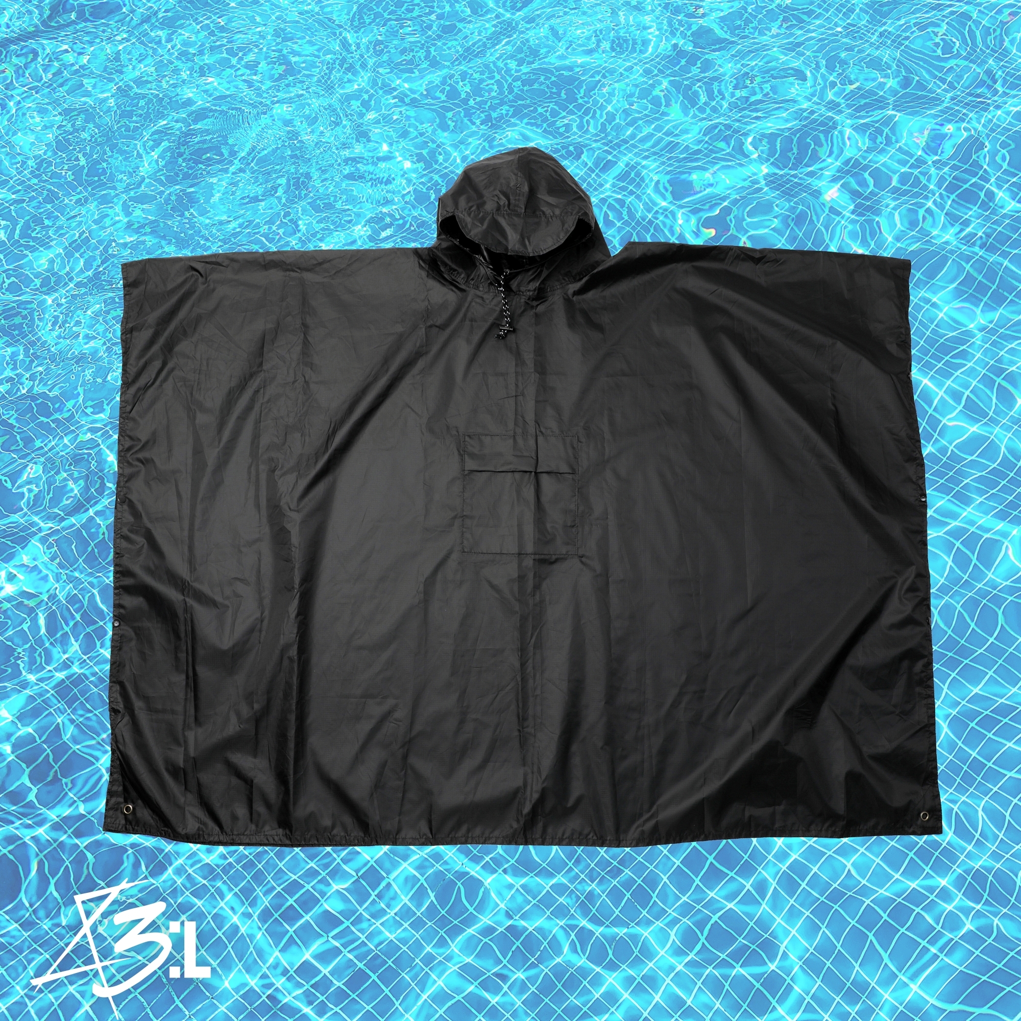 八三夭水啦水啦斗篷雨衣