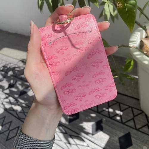 嚕嚕米姆明｜𝗣𝗶𝗻𝗸𝗼𝗶 𝘅 𝗠𝗼𝗼𝗺𝗶𝗻 聯名限量 證件套 悠遊卡套 小美日系插畫