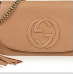 [S] GUCCI SOHO TASSEL CROSSBODY BAG BEIGE, 536224-A7M0G-2754 (SGC115)
