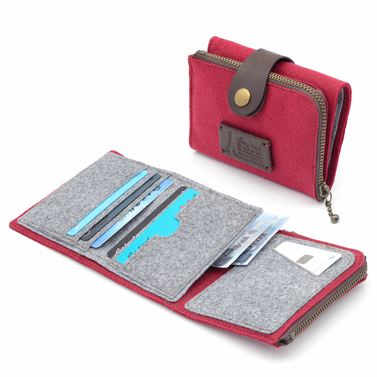 無紡布 (1尺)【贈無紡布L型拉鍊短夾紙型】