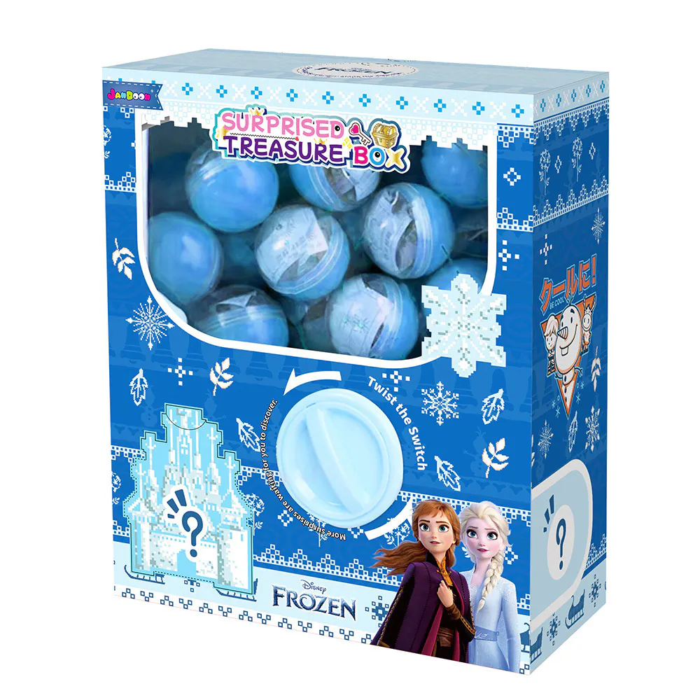 《 Disney 迪士尼 》  冰雪奇緣-轉蛋扭扭樂