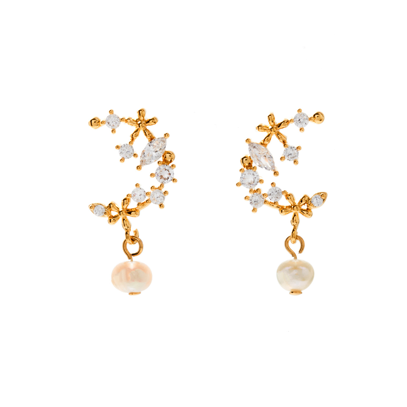 平價飾品,銀針,月亮,垂墜耳環