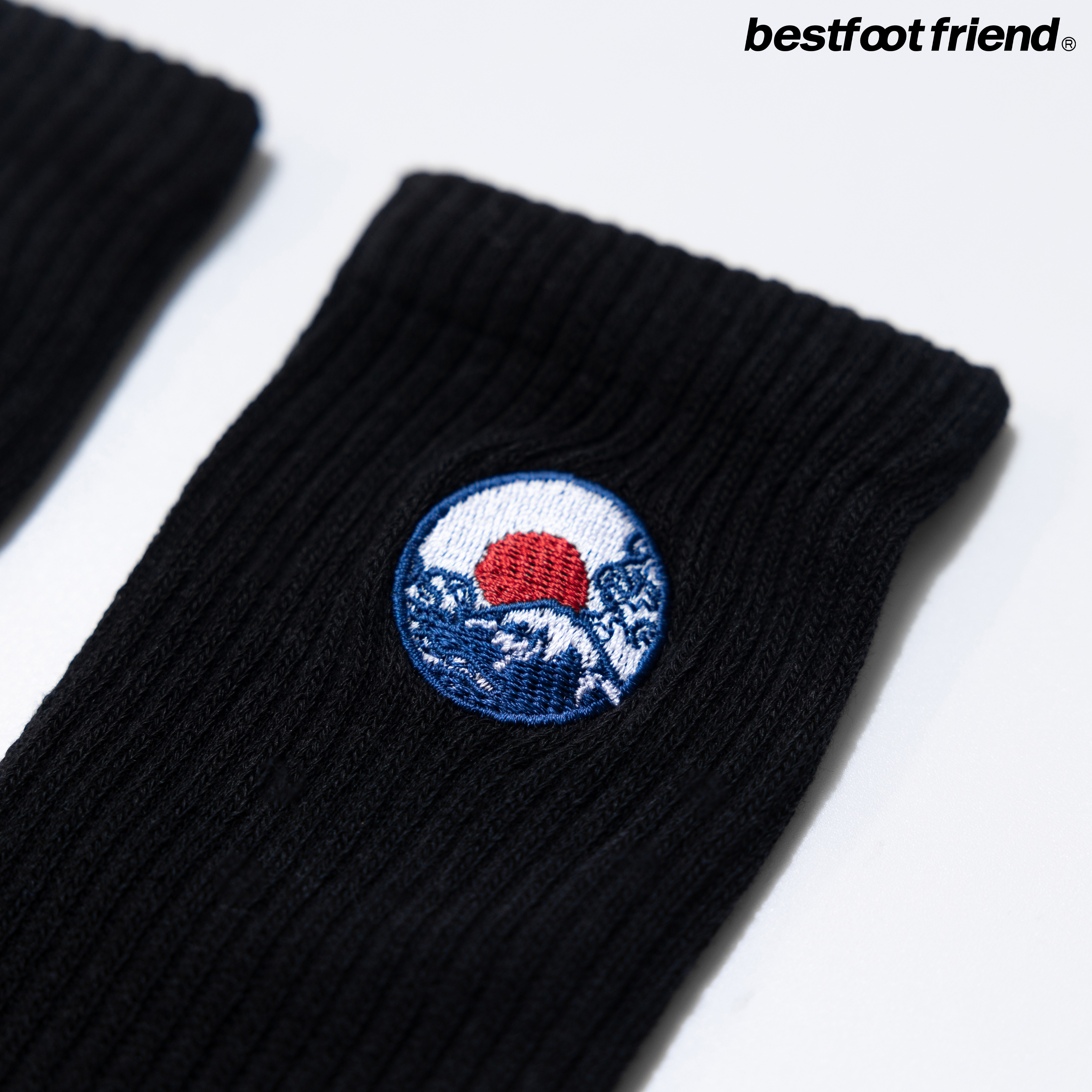 Best Foot Friend Ukiyoe Socks