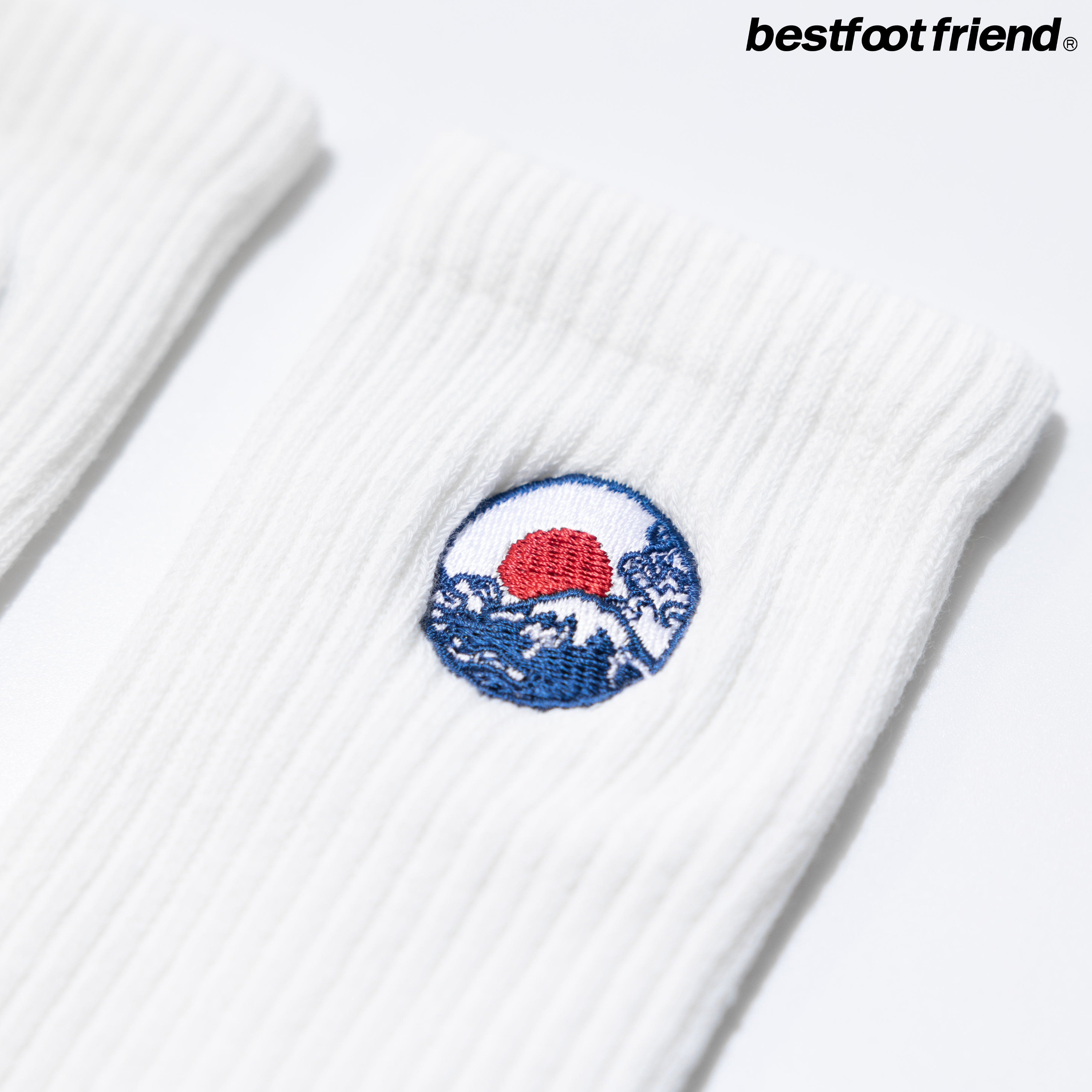 Best Foot Friend Ukiyoe Socks