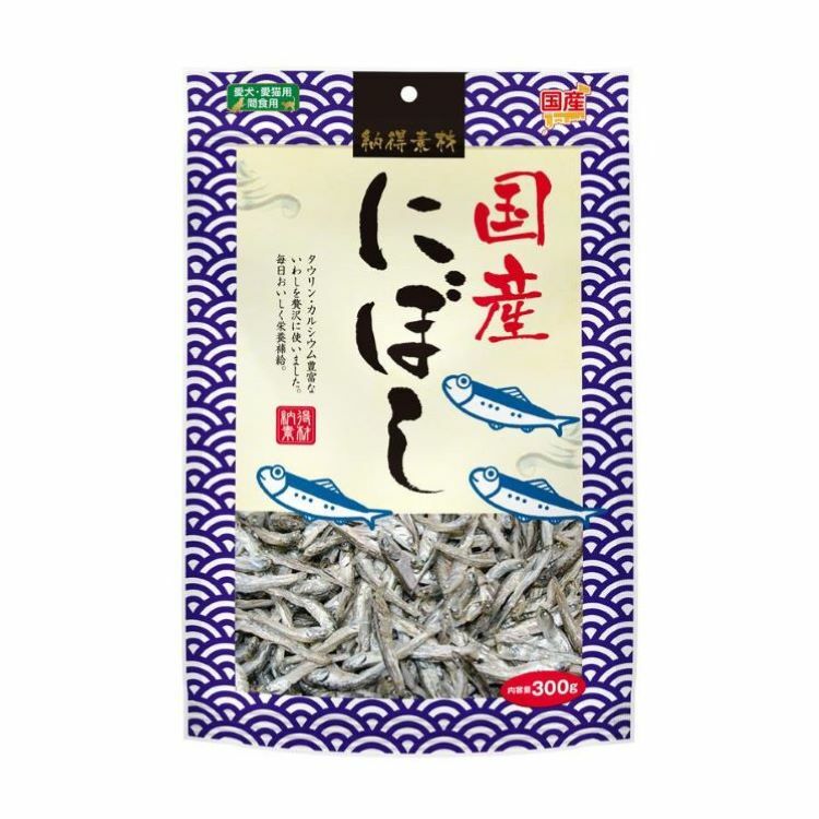 納得素材 犬貓用 沙甸小魚乾 300g