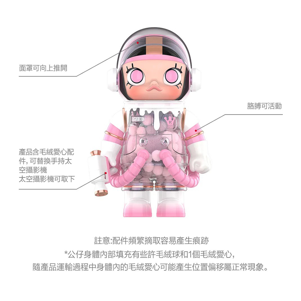 Pop Mart Mega Space Molly 心語 400% PPMT-2401-0072