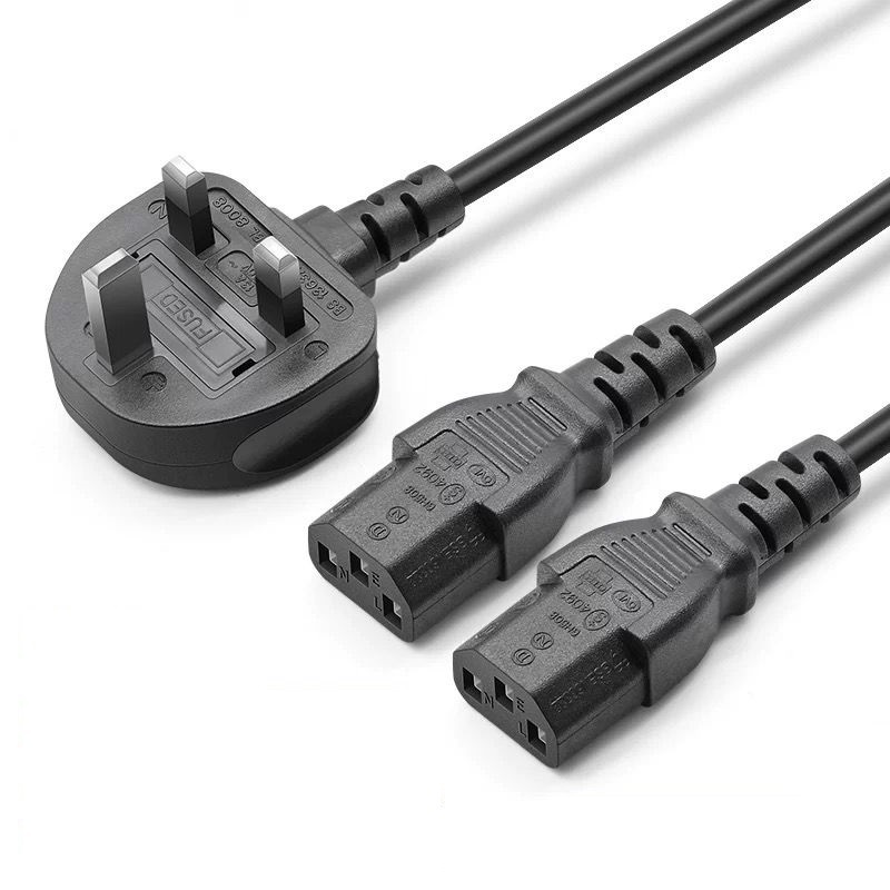 電源線 UK 轉 雙C13 (1.8m)