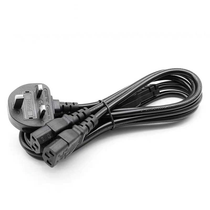 電源線 UK 轉 雙C13 (1.8m)