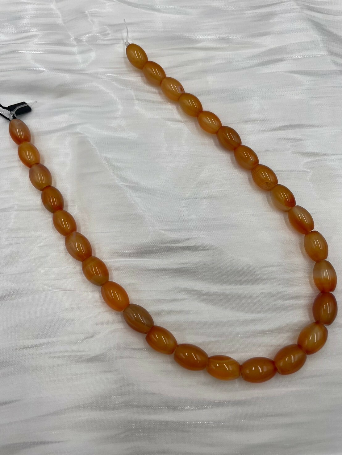 條-No.8亮面橢圓大瑪瑙珠10mm*14mm約28顆