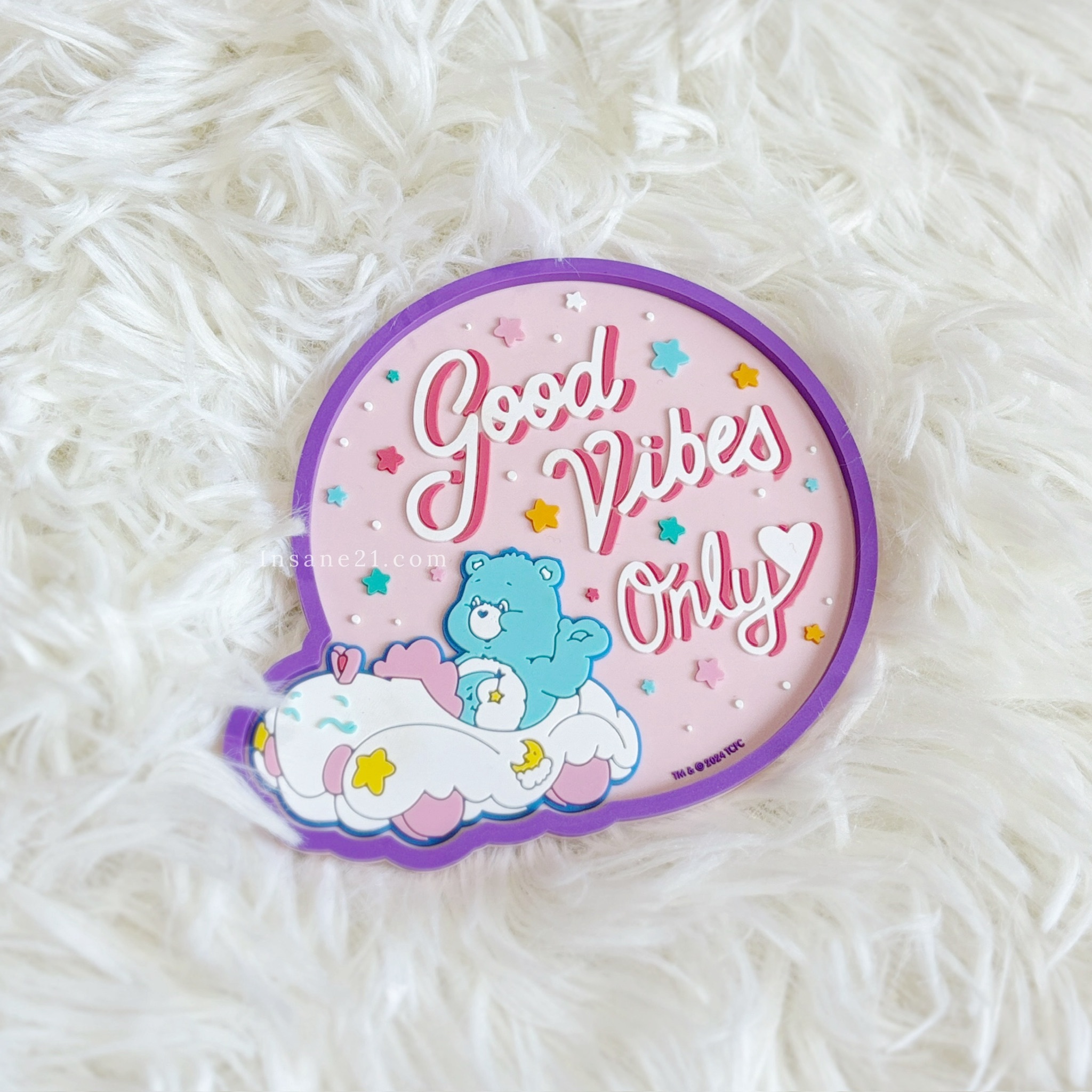 CARE BEARS 彩虹熊 可愛 造型 杯墊