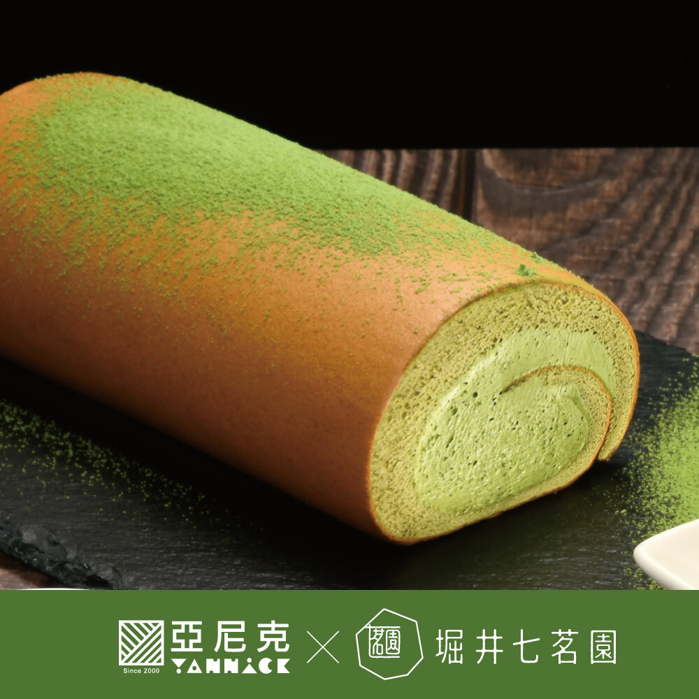 rich matcha cream roll cake