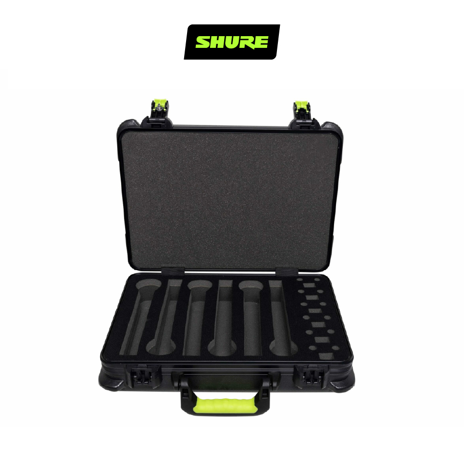 SHURE by Gator 無線麥克風TSA 收納箱 (6隻) SH-MICCASEW06