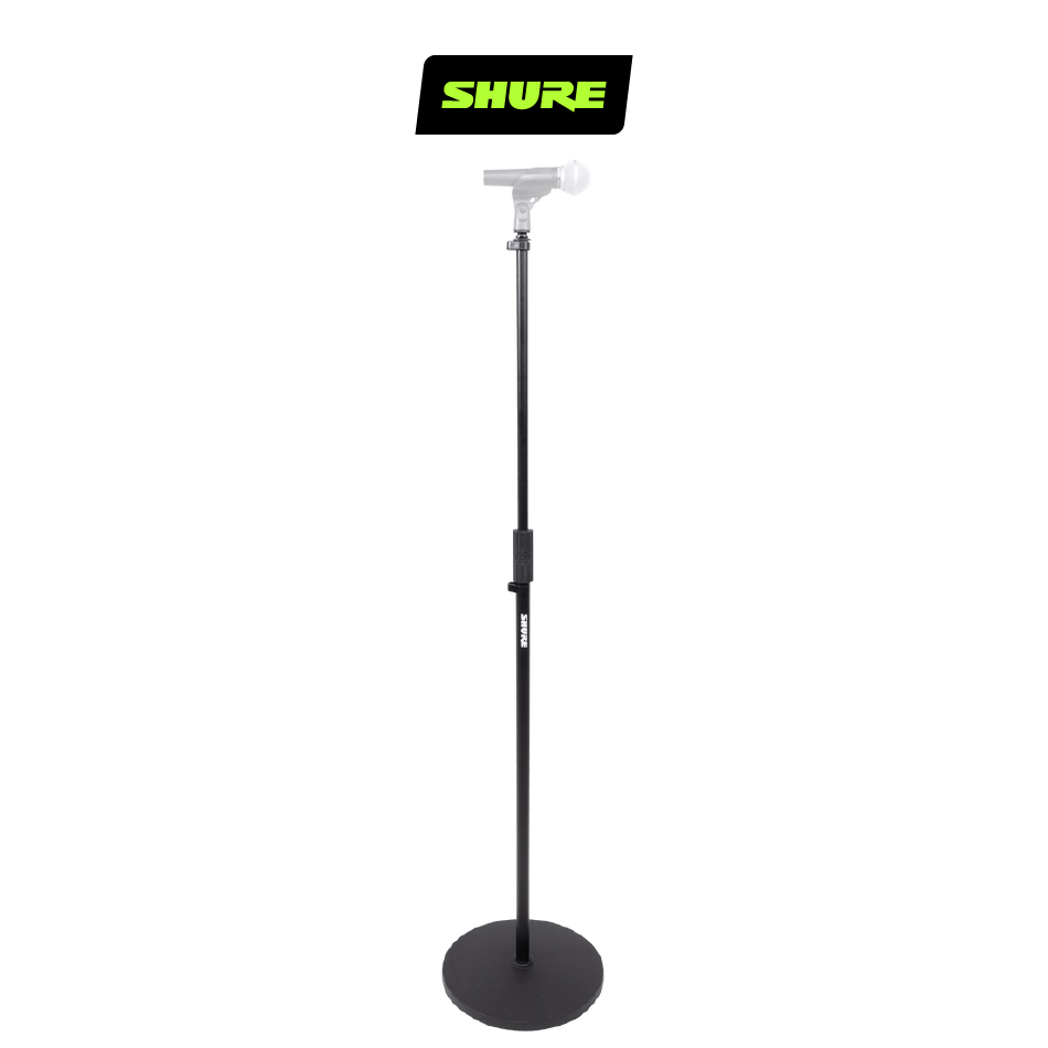 SHURE by Gator 落地型麥克風支架10吋圓底 SH-RBMICSTAND10