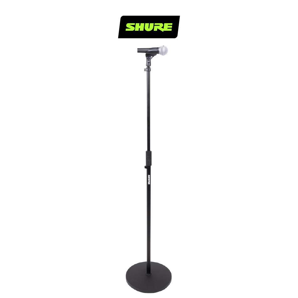 SHURE by Gator 落地型麥克風支架10吋圓底 SH-RBMICSTAND10
