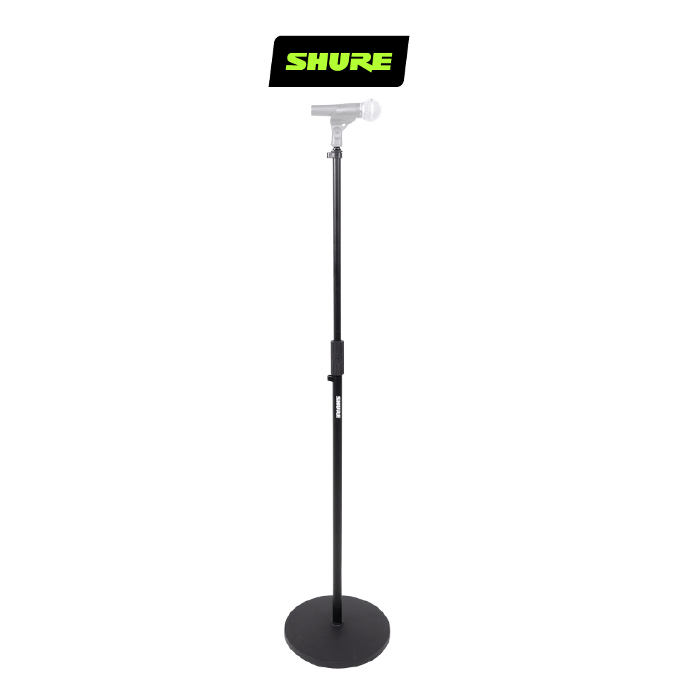SHURE by Gator 落地型麥克風支架12吋圓底 SH-RBMICSTAND12
